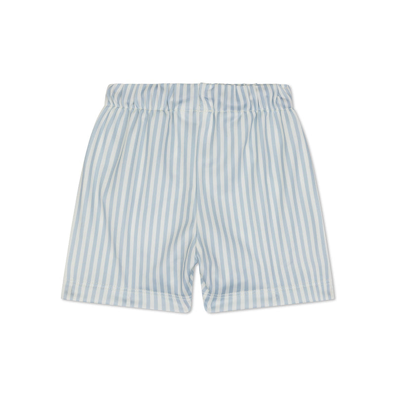 Load image into Gallery viewer, Blue stripes | blauw witte uv zwemboxer jongens
