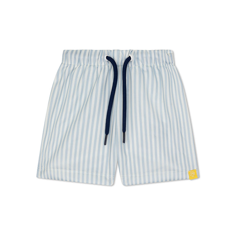 Load image into Gallery viewer, Blue stripes | blauw witte uv zwemboxer jongens
