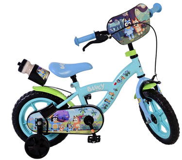 Volare bluey kinderfiets - jongens - mag wheels - 12 inch - blauw
