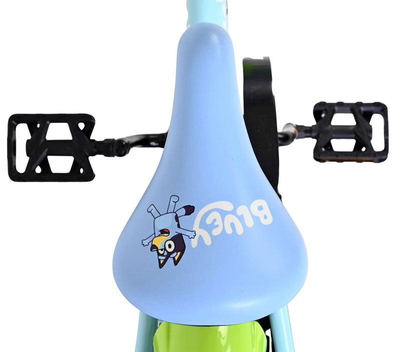 Load image into Gallery viewer, Bluey kinderfiets - uni- 12 inch - blauw
