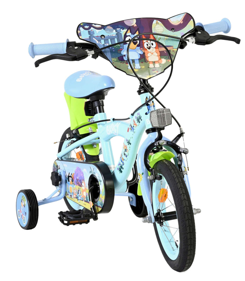 Afbeelding laden in galerijviewer, Volare bluey kinderfiets - uni - 12 inch - lichtblauw - twee handremmen
