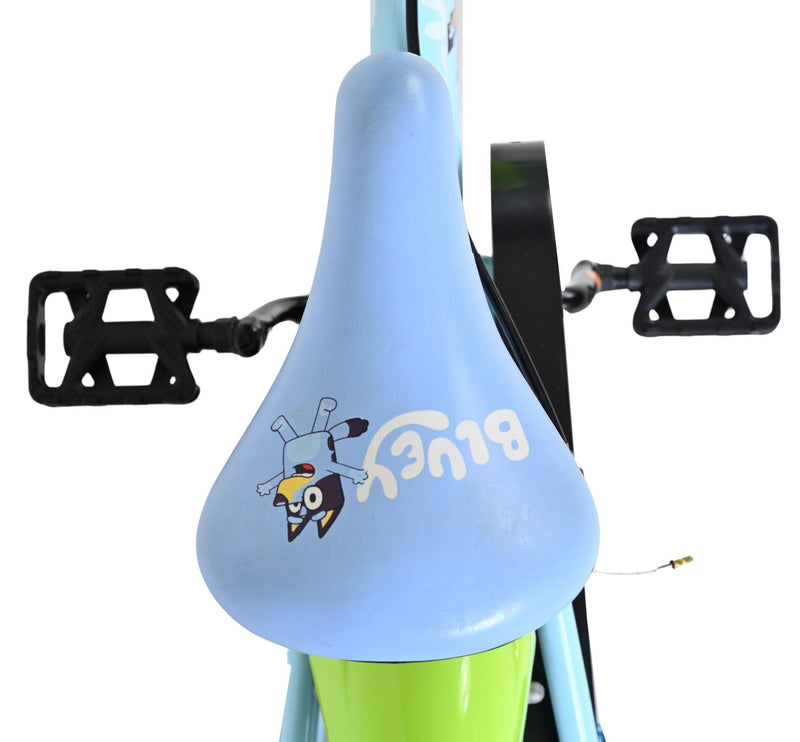 Load image into Gallery viewer, Bluey kinderfiets - 14 inch - lichtblauw - twee handremmen
