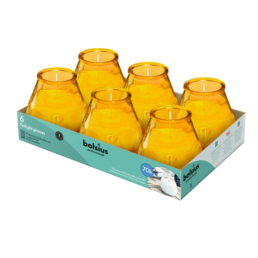 Bolsius professional twilight amber ø99x104 mm 70 uur (6 stuks)