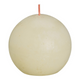 Bolsius rustiek bolkaars soft pearl ø76 mm 25 uur (6 stuks)