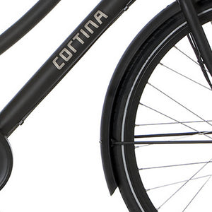 Cortina Spatbord voor 28 U1 E-U1 black matt