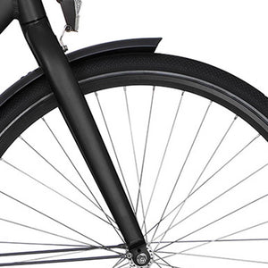 Cortina voorvork Common jet black matt