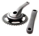 Cortina crankstel 38t black matt