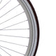 Cortina Velg J19SZ metallic silver + sticker