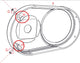 Cortina sportdrive mm cover bevestigingshaken