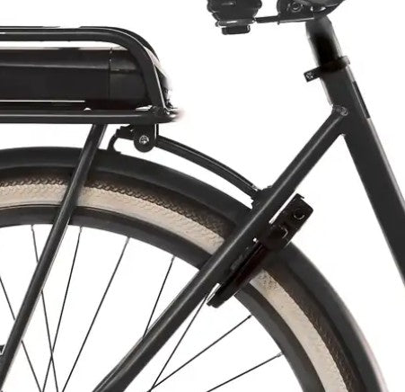 Cortina achterdrager bracket jet black matt l130mm