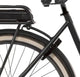 Cortina achterdrager bracket jet black matt l130mm