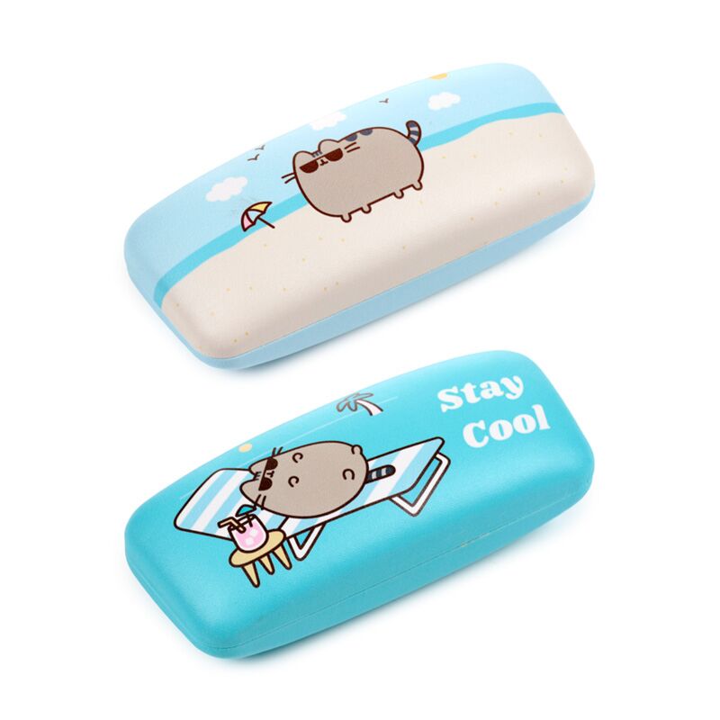 Load image into Gallery viewer, Union zonnebril houder pusheen de kat surf
