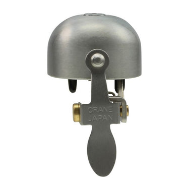 Crane e-ne bell (clamp band) - matte silver