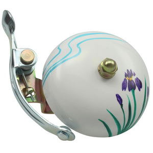 Crane suzu bell - hand painted - hana