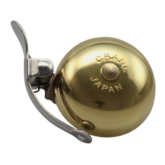 Crane mini suzu bell (steel band) - gold