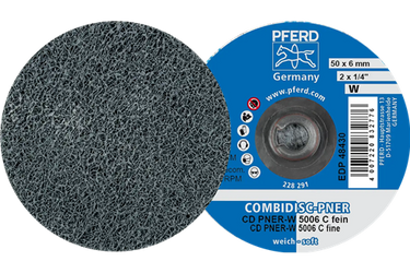 Pferd cd vliesschijf ø50mm fijn sic | 25 stuks