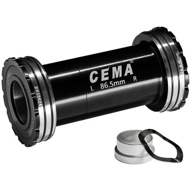 Cema bracketas bb386 sram gxp sg3 coated keramisch zwart