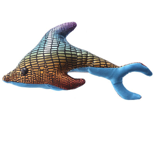 Dolfijn dierenknuffels zanddieren 14cm