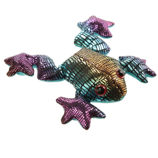 Kikker dierenknuffels zanddieren 10cm