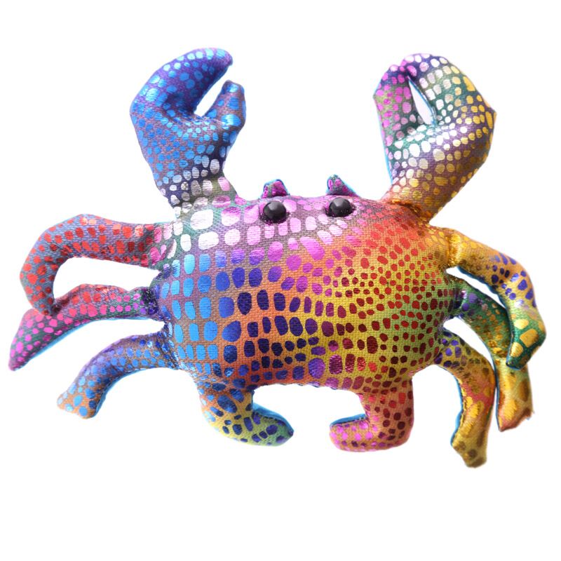 Load image into Gallery viewer, Krab dierenknuffels zanddieren 13cm
