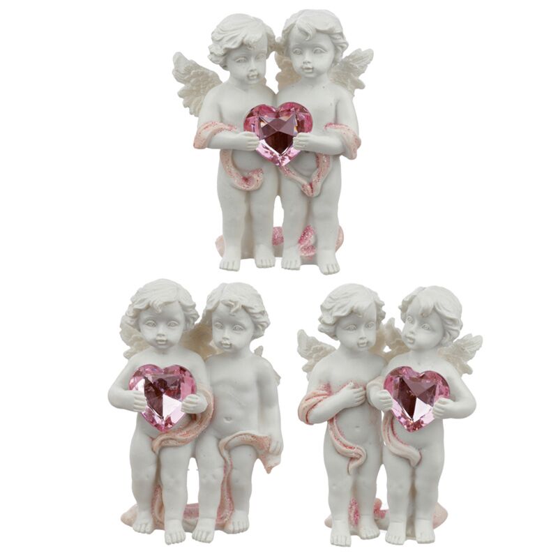 Load image into Gallery viewer, Peace of heaven love everlasting cherubijn beeld
