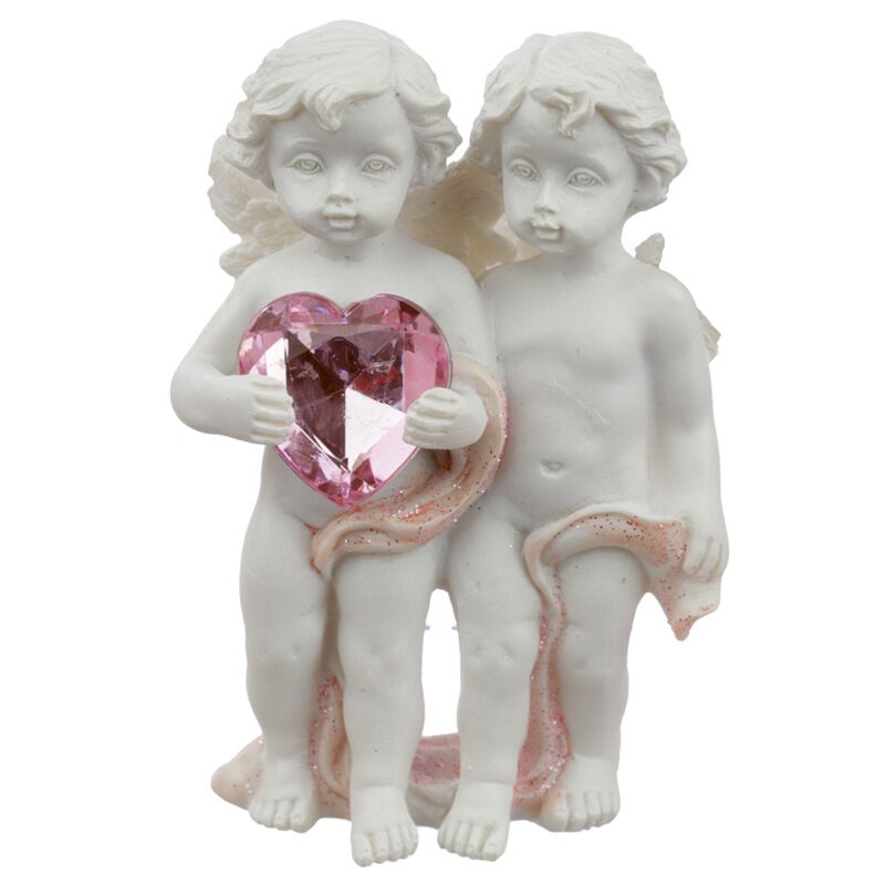 Load image into Gallery viewer, Peace of heaven love everlasting cherubijn beeld
