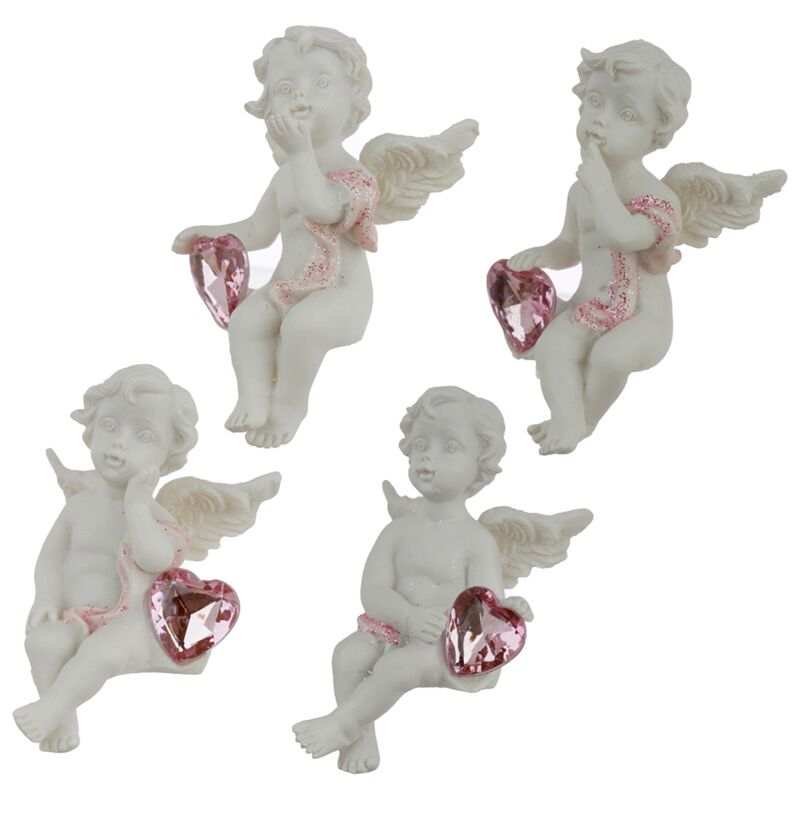 Load image into Gallery viewer, Peace of heaven kiss from the heart cherubijn beeld
