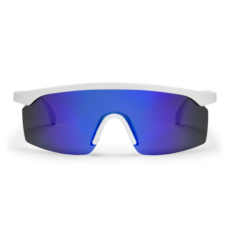 Load image into Gallery viewer, Chpo bril lelle white blue mirror
