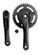 Crankstel Chainline CL006 38T 95mm disc 3 32 zwart
