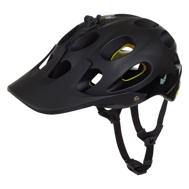 Load image into Gallery viewer, Buzaglo catlike mtb helm yelmo mips maat l 60-61cm pure black

