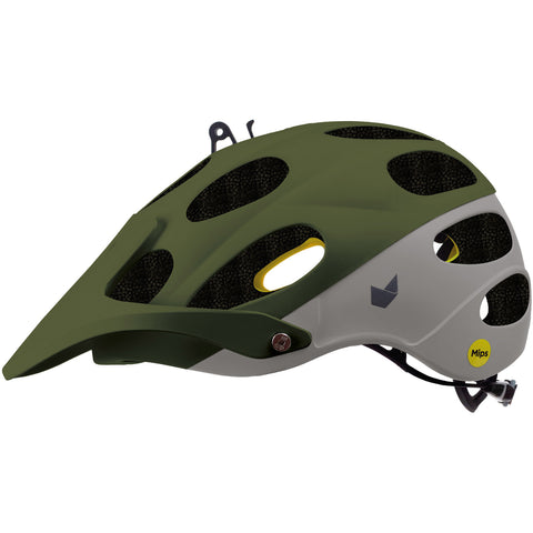 Buzaglo mtb helm yelmo mips maat m 57-59cm pesto grey