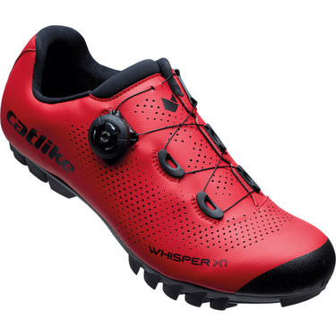 Catlike mtb schoenen whisper x1 mtb nylon maat 41 rood