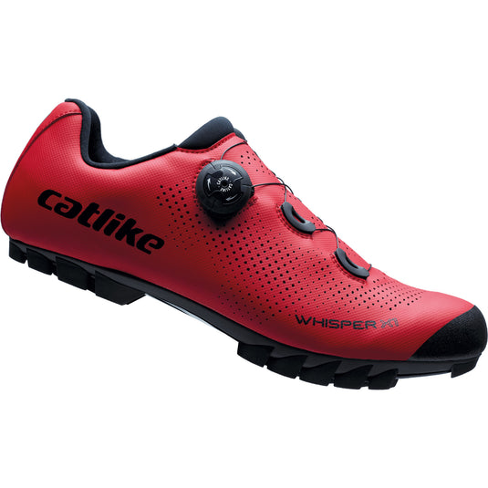 Buzaglo catlike mtb schoenen whisper x1 mtb nylon maat 45 rood