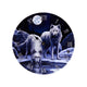 Lisa parker warriors of winter wolf bedrukte klok