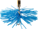 Meister dario dario nylonborstel 20cm blauw - cmb207200