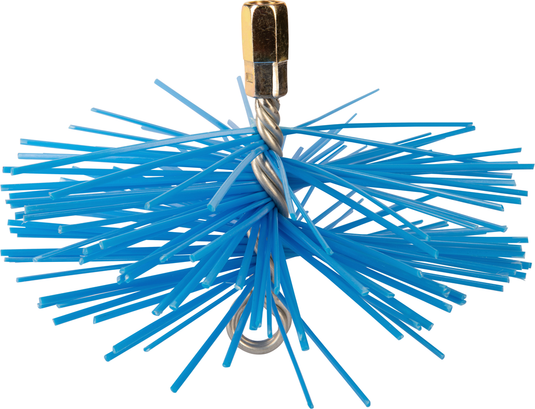 Meister dario dario nylonborstel 20cm blauw - cmb207200