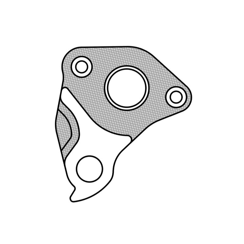 Load image into Gallery viewer, Union schaltauge dropout hg-223 incl. screws
