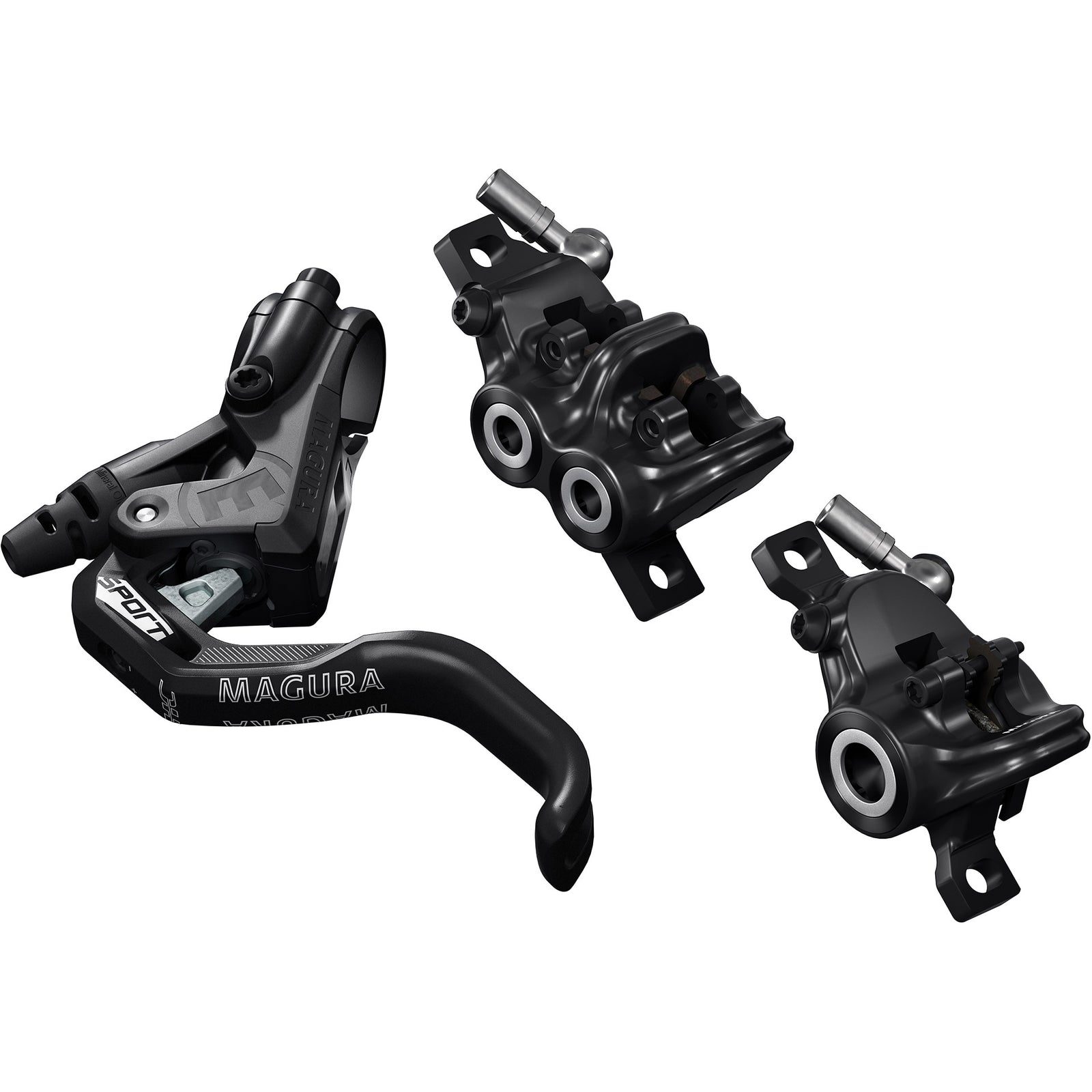 Magura Brake set MT Trail Sport black 1-finger V+A 2701389