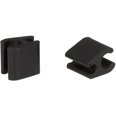 Elvedes kabelclips duo 4,1+4,1mm zwart (10st)