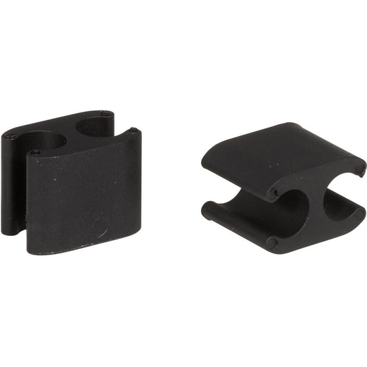 Elvedes kabelclips duo 5,0+2,5mm di2 zwart (10st)