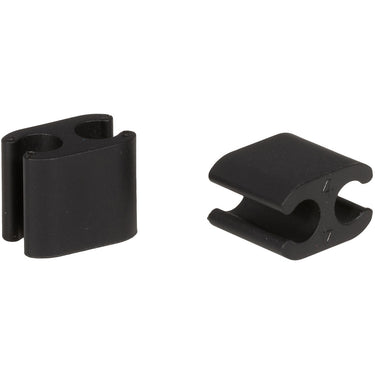 Elvedes Kabelclips Duo PVC 4,1 mm + 5,0 mm zwart (50 stuks)