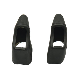 remgreeprubbers Clc4s zwart 7 cm 2 stuks