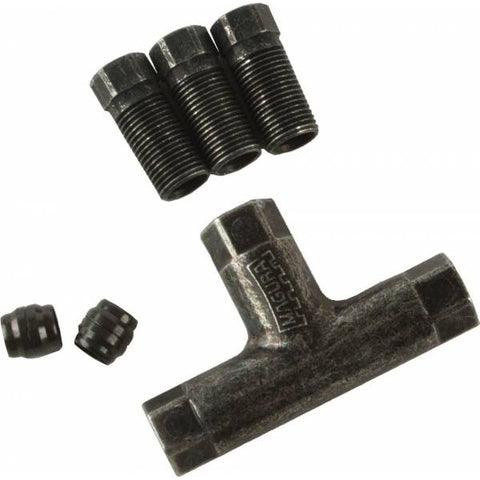 brake line T-piece black 7-piece