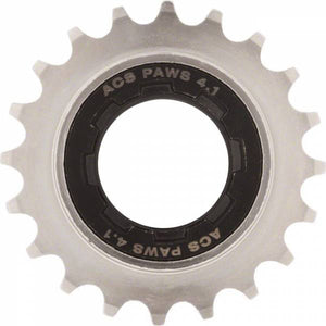 Acs freewheel bmx 20t 3 32 paws 4.1 bsa nikkel zwart