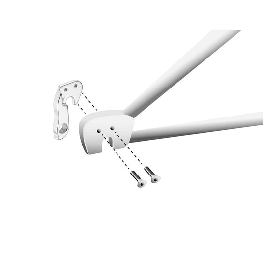 Union derailleurpad GH-093 met schroefset M4x0.7