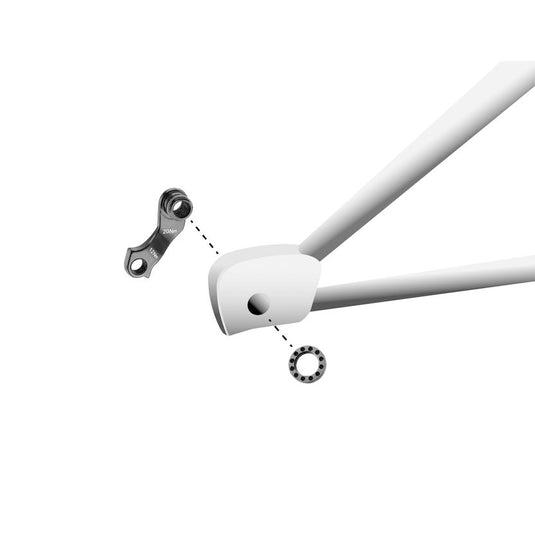 Union schaltauge dropout gh-099 incl. screws