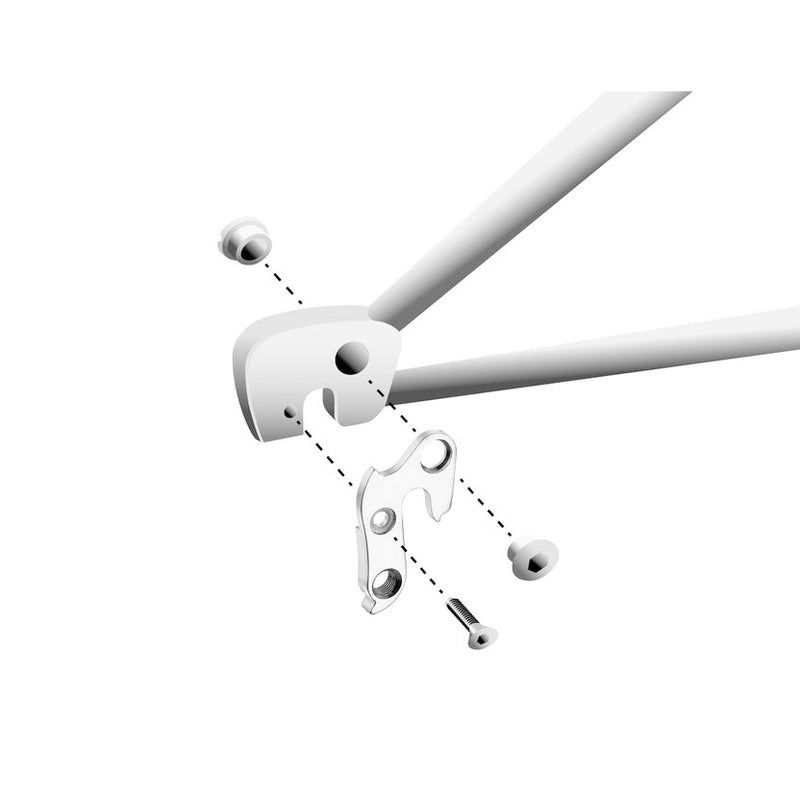 Load image into Gallery viewer, Union derailleurpad GH-133 met schroefset M8x0.75 +M5x0.8

