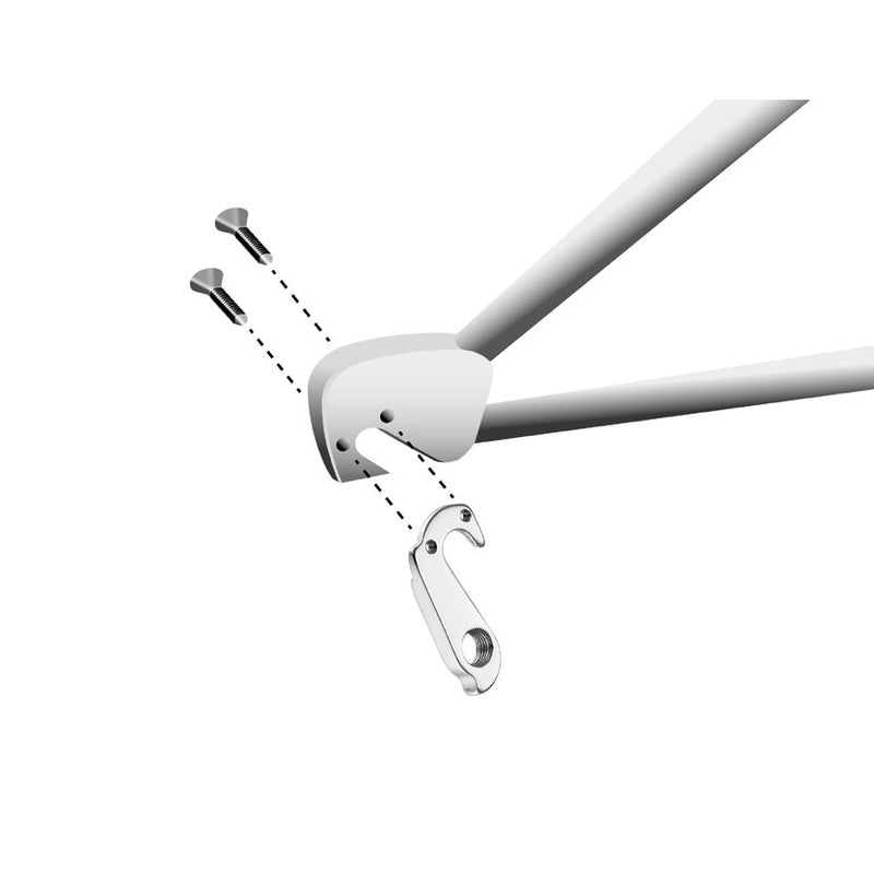 Load image into Gallery viewer, Union derailleurpad GH-158 Cervelo met schroefset
