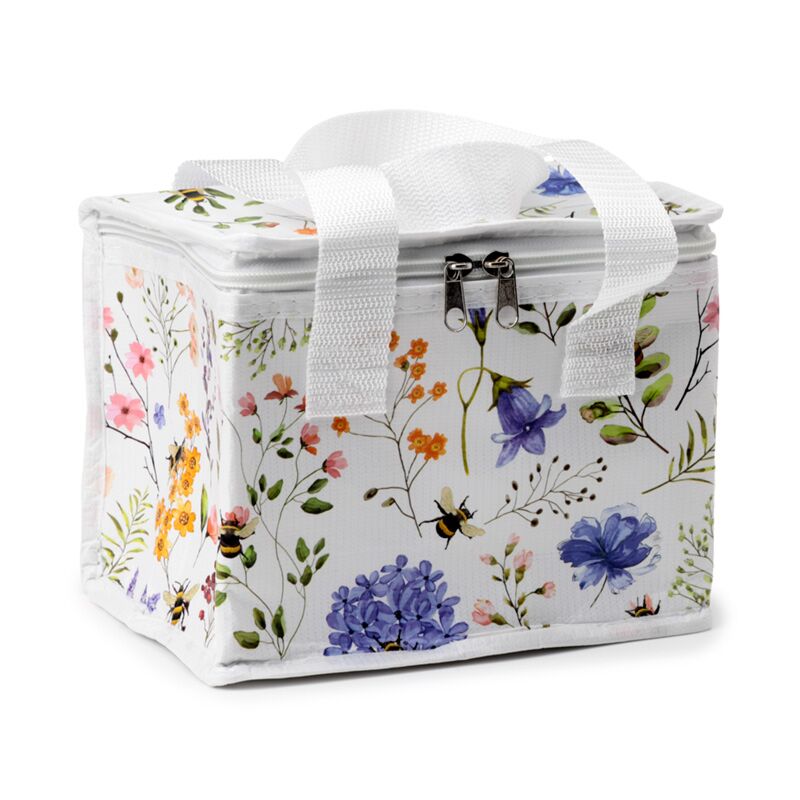 Load image into Gallery viewer, Nectar meadows bij bij rpet duurzame koeltas lunchtas
