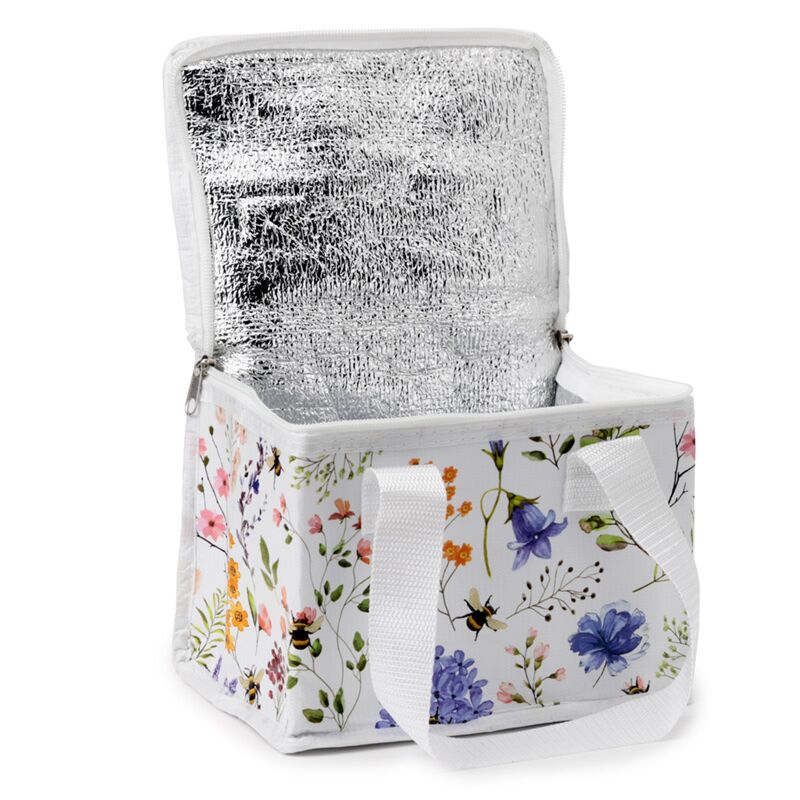 Load image into Gallery viewer, Nectar meadows bij bij rpet duurzame koeltas lunchtas
